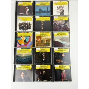 Vintage 1980s Lot Of 15 Classical Music Albums from DGG Deutsche Grammophon FB25
